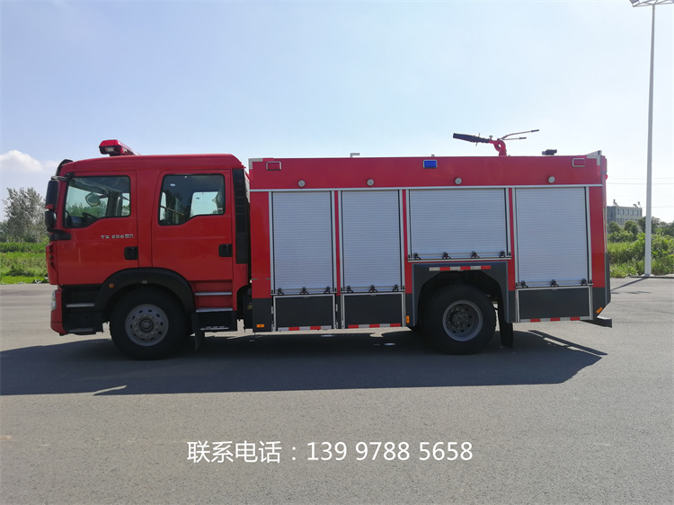 江特牌JDF5170GXFSG60型水罐消防车