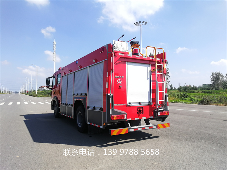 江特牌JDF5170GXFSG60型水罐消防车