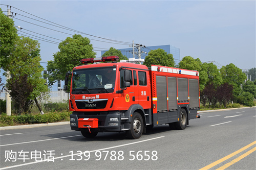 曼恩压缩空气泡沫消防车（国六）