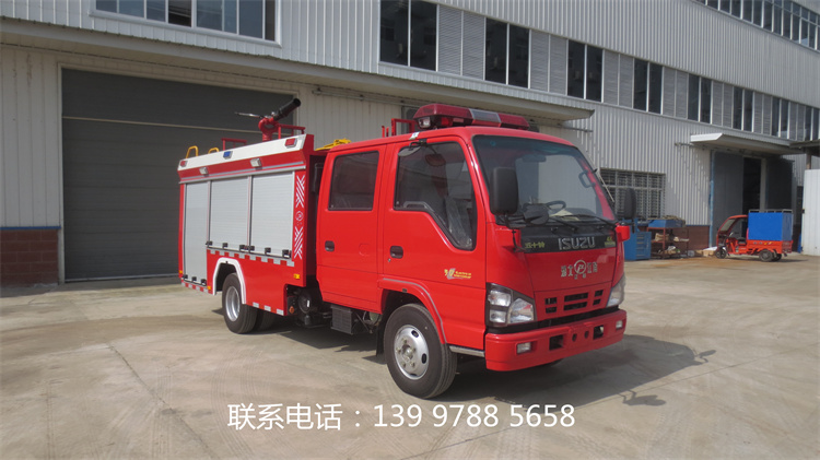江特JDF5070GXFSG20/Q水罐消防车