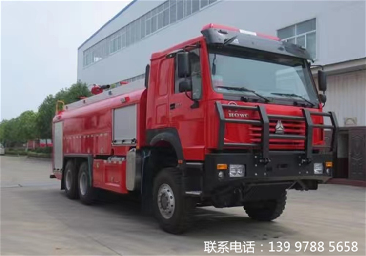 四驱越野9.1吨泡沫消防车（国六）