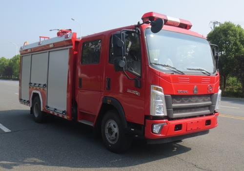 豪沃4.5吨泡沫消防车（国六）