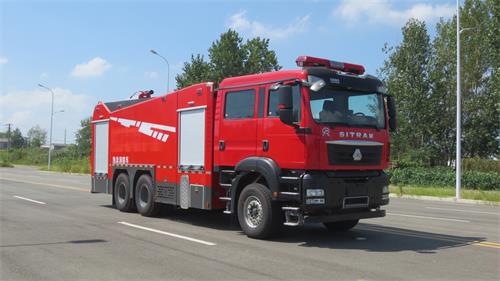汕德卡12.8吨水罐消防车（国六）