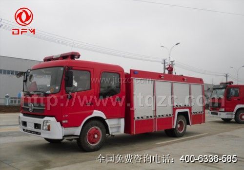 东风天锦水罐消防车（6吨）